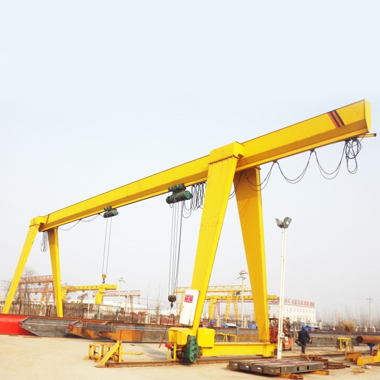 Saudi European style single beam gantry crane delivery