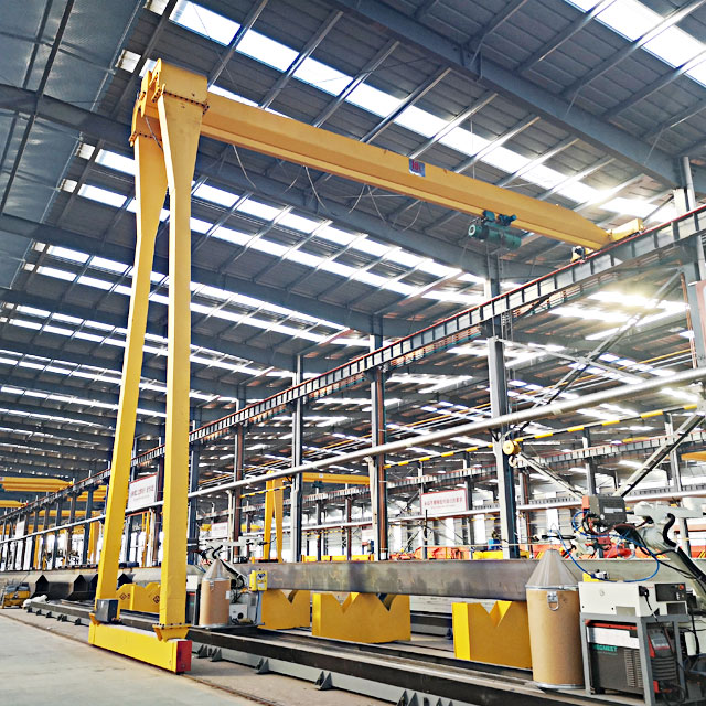 يەككە Girder Semi-Gantry Crane