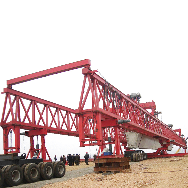 Grue de montage de lanceur de pont