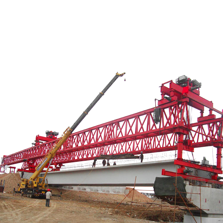 Grue de montage de lanceur de pont