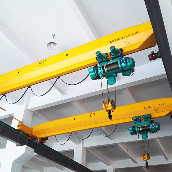 Electric Single Girder Overhead Travelling Crane-B